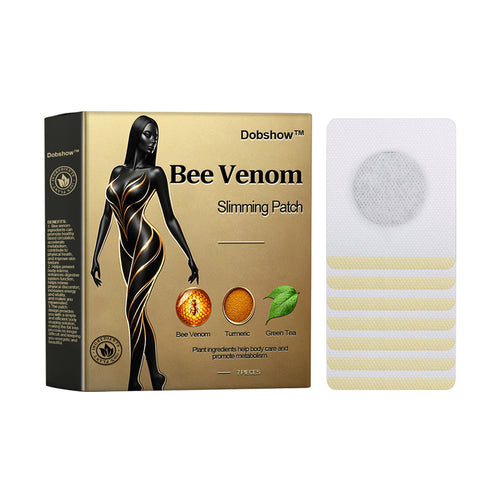 Dobshow™ Bee Venom Lymphatic Drainage Patch Detox Slimming Patch(Limited Time Discount 🔥 Last Day)
