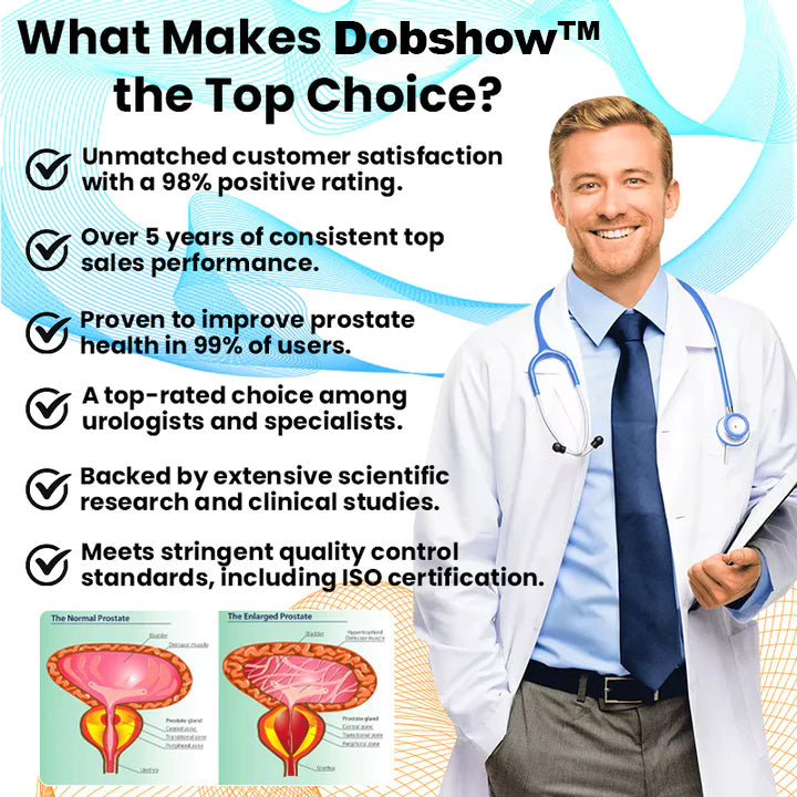 Dobshow™ Prostate Health Herbal Capsules (Doctor Recommended)