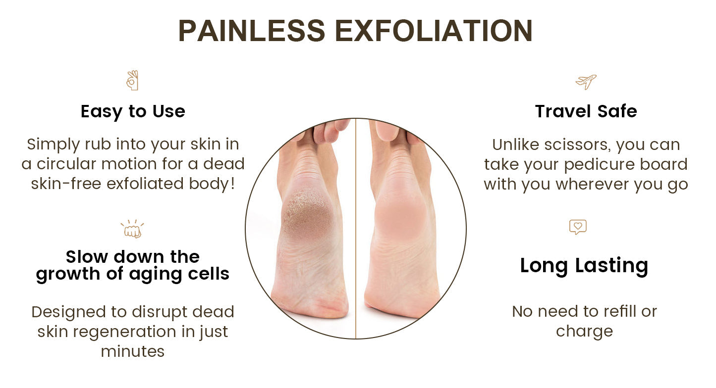 ( 💥Super Promotions )Nurbini™ Nano Crystal Exfoliating Pedicure