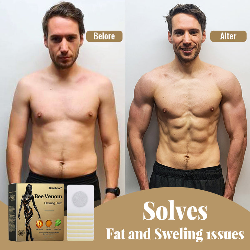 Dobshow™ Bee Venom Lymphatic Drainage Patch Detox Slimming Patch(Limited Time Discount 🔥 Last Day)