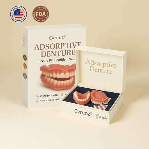 ✅ Official Store: Cvreoz® Adsorptive denture(⏰Limited time discount last 30 minutes⏰)