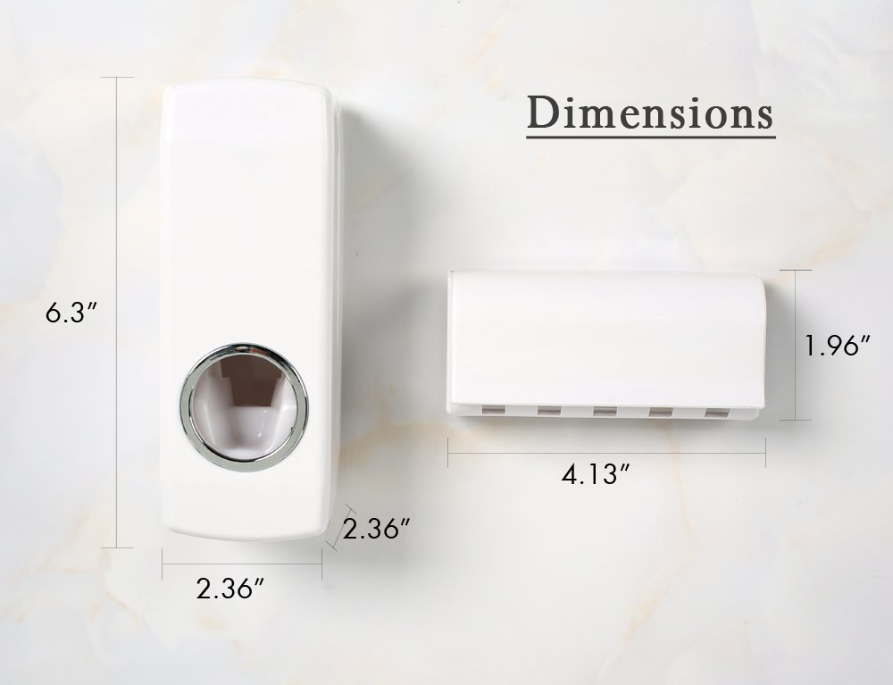 Automatic Toothpaste Dispenser Set