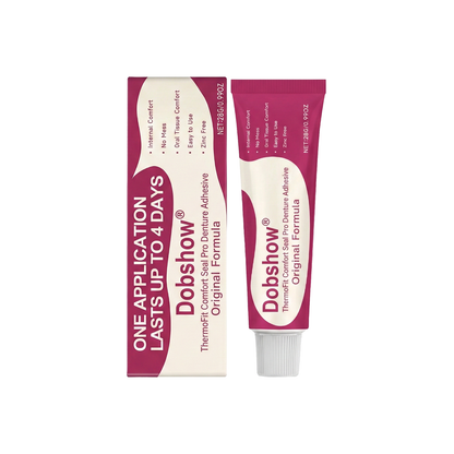 🔥𝙎𝙥𝙚𝙘𝙞𝙖𝙡 𝙋𝙧𝙤𝙢𝙤𝙩𝙞𝙤𝙣 | Dobshow® ThermoFit Comfort Seal Pro Denture Adhesive