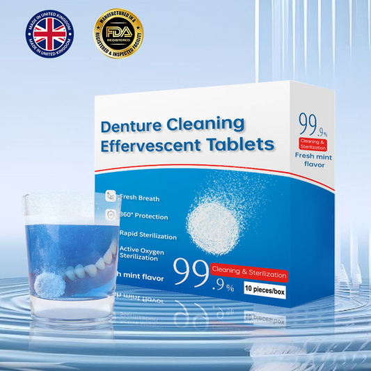 Dobshow® Denture Cleaning Effervescent Tablets🦷