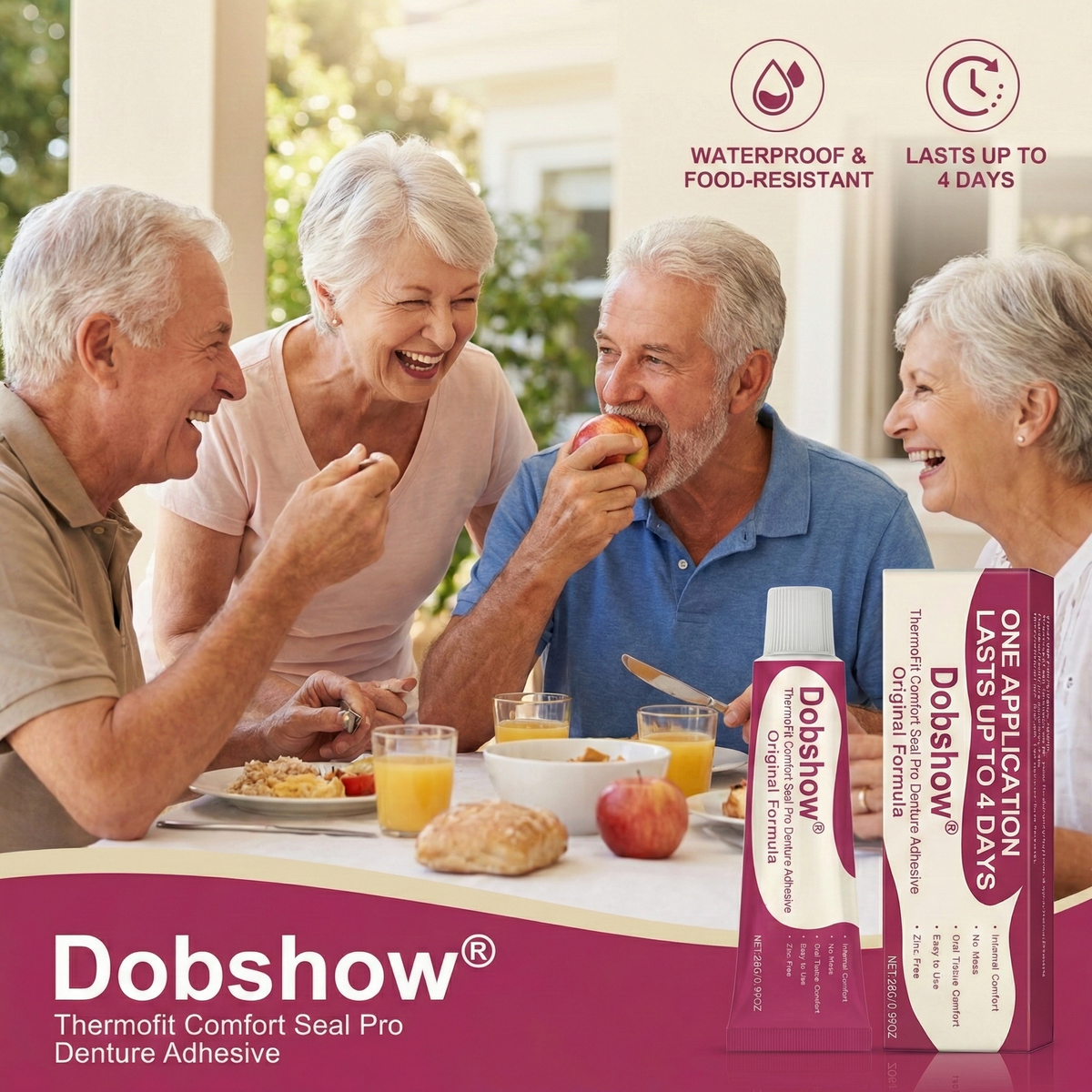 🔥𝙎𝙥𝙚𝙘𝙞𝙖𝙡 𝙋𝙧𝙤𝙢𝙤𝙩𝙞𝙤𝙣 | Dobshow® ThermoFit Comfort Seal Pro Denture Adhesive