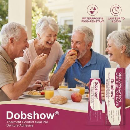 🔥𝙎𝙥𝙚𝙘𝙞𝙖𝙡 𝙋𝙧𝙤𝙢𝙤𝙩𝙞𝙤𝙣 | Dobshow® ThermoFit Comfort Seal Pro Denture Adhesive