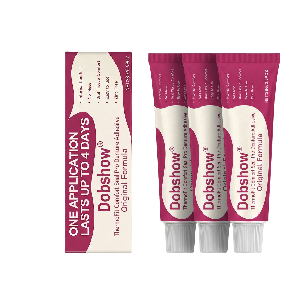 🔥𝙎𝙥𝙚𝙘𝙞𝙖𝙡 𝙋𝙧𝙤𝙢𝙤𝙩𝙞𝙤𝙣 | Dobshow® ThermoFit Comfort Seal Pro Denture Adhesive