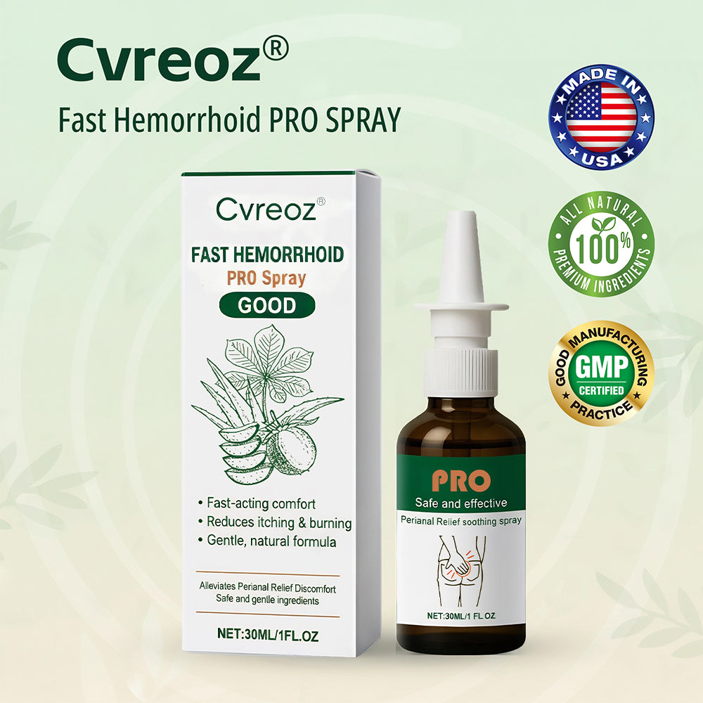 🎁𝘾𝙝𝙧𝙞𝙨𝙩𝙢𝙖𝙨 𝙎𝙖𝙡𝙚 | Cvreoz® Fast Hemorrhoid PRO Spray