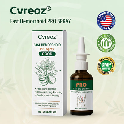 🎁𝘾𝙝𝙧𝙞𝙨𝙩𝙢𝙖𝙨 𝙎𝙖𝙡𝙚 | Cvreoz® Fast Hemorrhoid PRO Spray