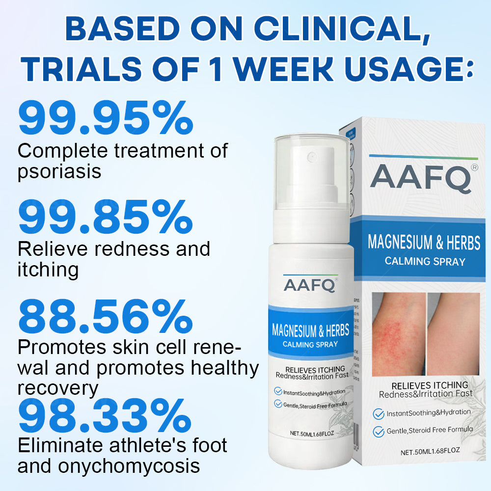 🔥Final 3 Hours: 80% OFF:AAFQ® Magnesium & Herbs Calming Spray