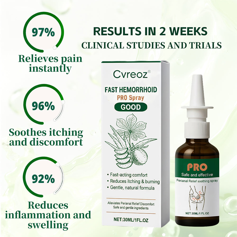 🎁𝘾𝙝𝙧𝙞𝙨𝙩𝙢𝙖𝙨 𝙎𝙖𝙡𝙚 | Cvreoz® Fast Hemorrhoid PRO Spray