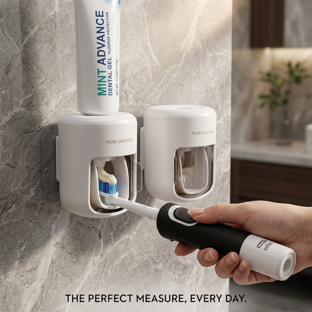 RSZZB® Automatic toothpaste squeezer wall-mounted punch-free