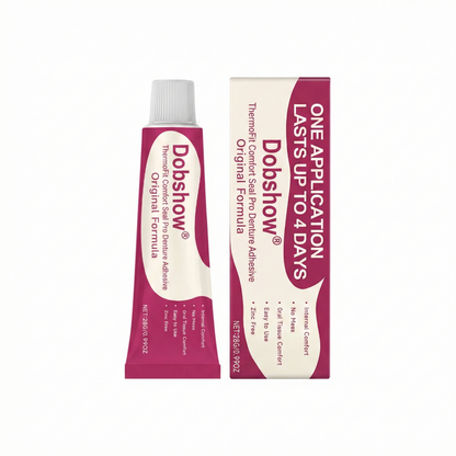 🔥𝙎𝙥𝙚𝙘𝙞𝙖𝙡 𝙋𝙧𝙤𝙢𝙤𝙩𝙞𝙤𝙣 | Dobshow® ThermoFit Comfort Seal Pro Denture Adhesive