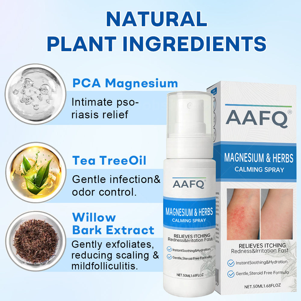 🔥Final 3 Hours: 80% OFF:AAFQ® Magnesium & Herbs Calming Spray