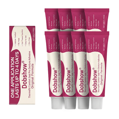 🔥𝙎𝙥𝙚𝙘𝙞𝙖𝙡 𝙋𝙧𝙤𝙢𝙤𝙩𝙞𝙤𝙣 | Dobshow® ThermoFit Comfort Seal Pro Denture Adhesive