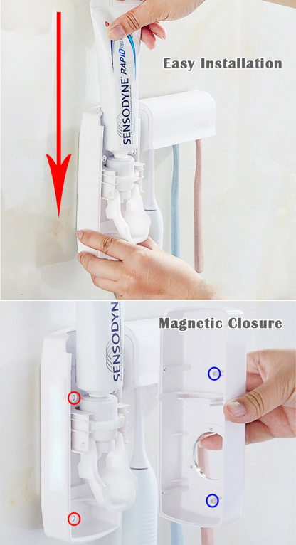 Automatic Toothpaste Dispenser Set