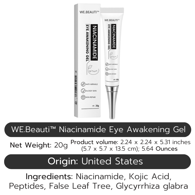 WE.Beauti™ Niacinamide Eye Awakening Gel